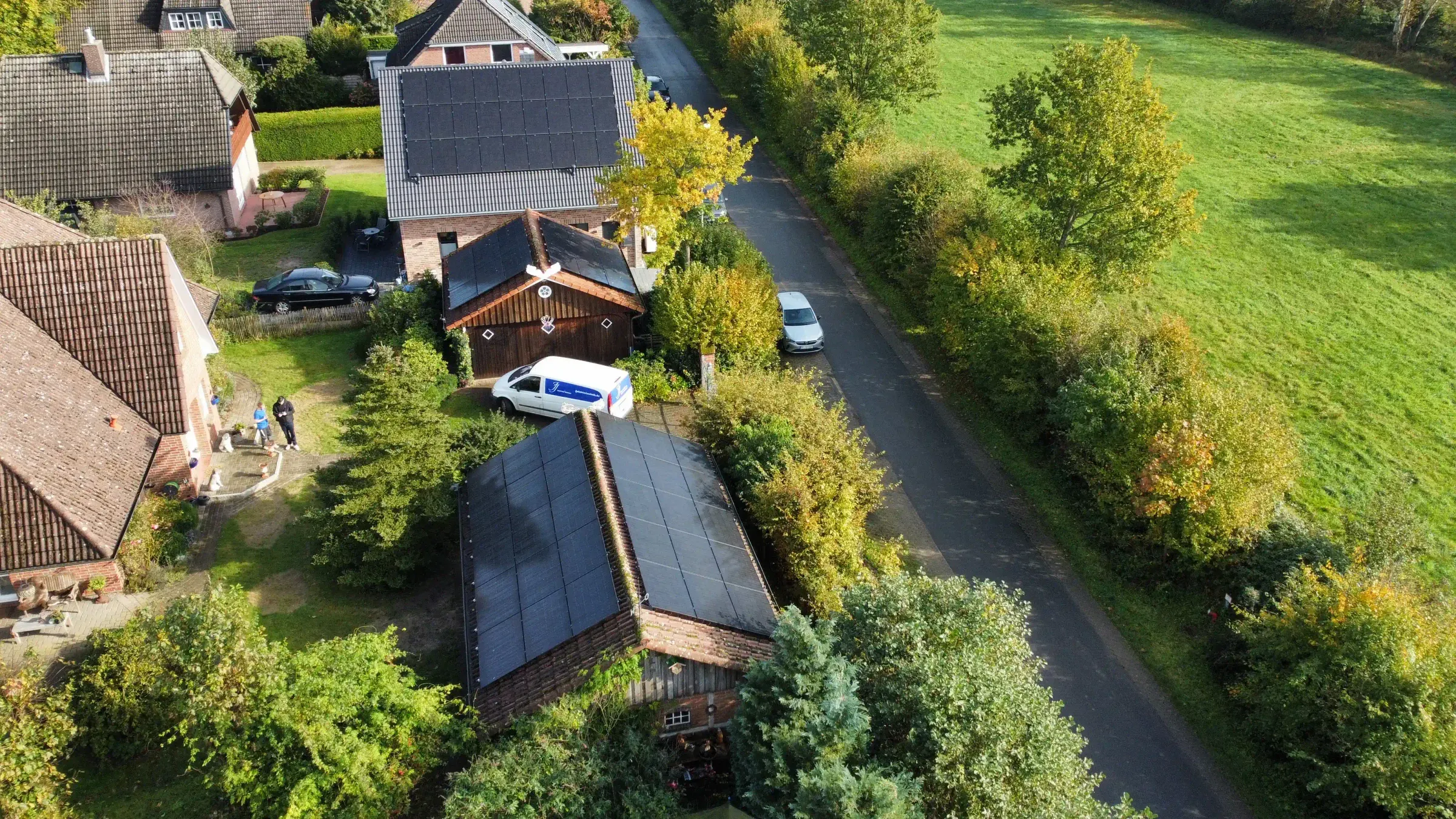 Weitere Ansicht der Anlage in Oststeinbek